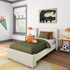 Nicholas Upholstered Twin Bed