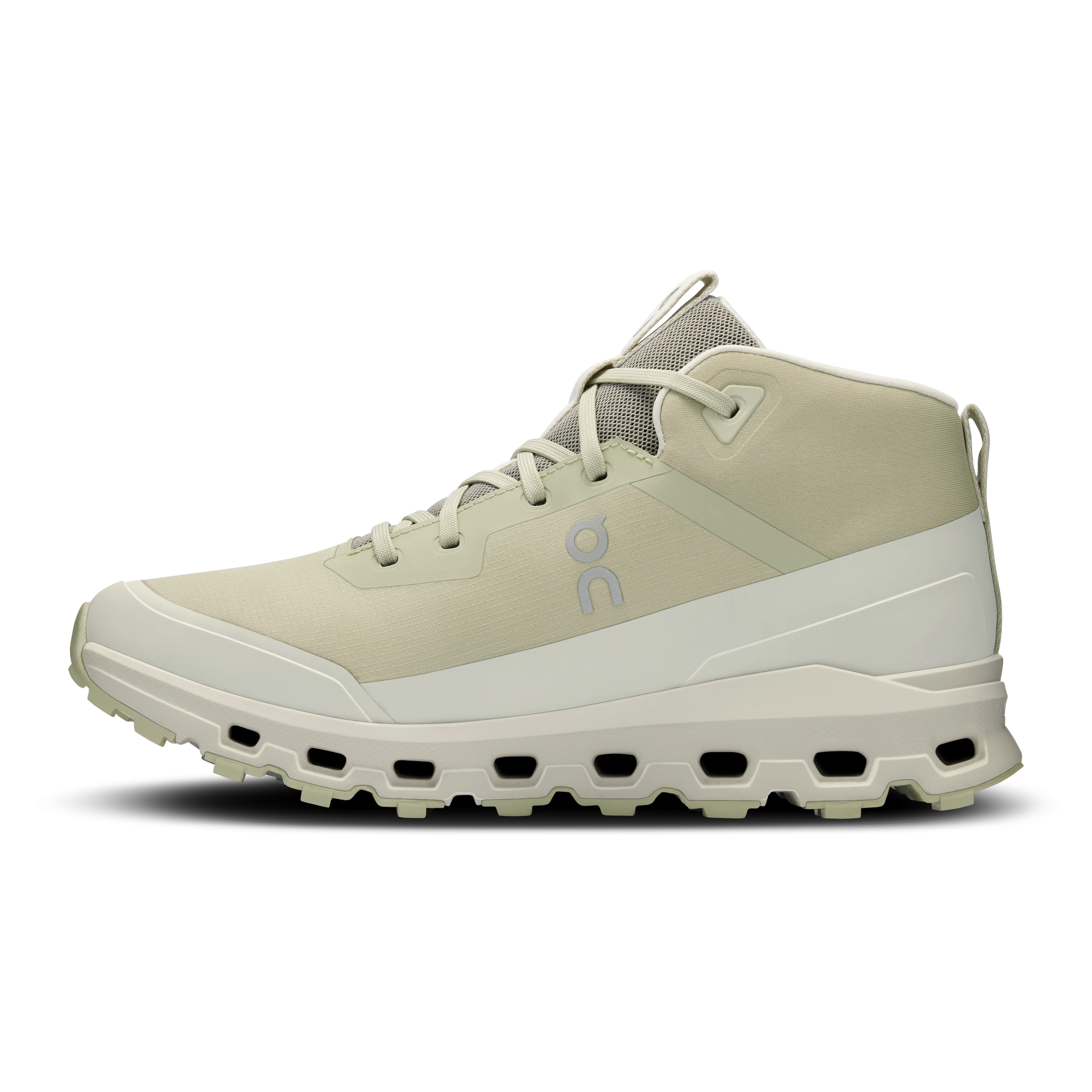 On Running Women's Cloudroam Waterproof Shoes - Chalk / Ice