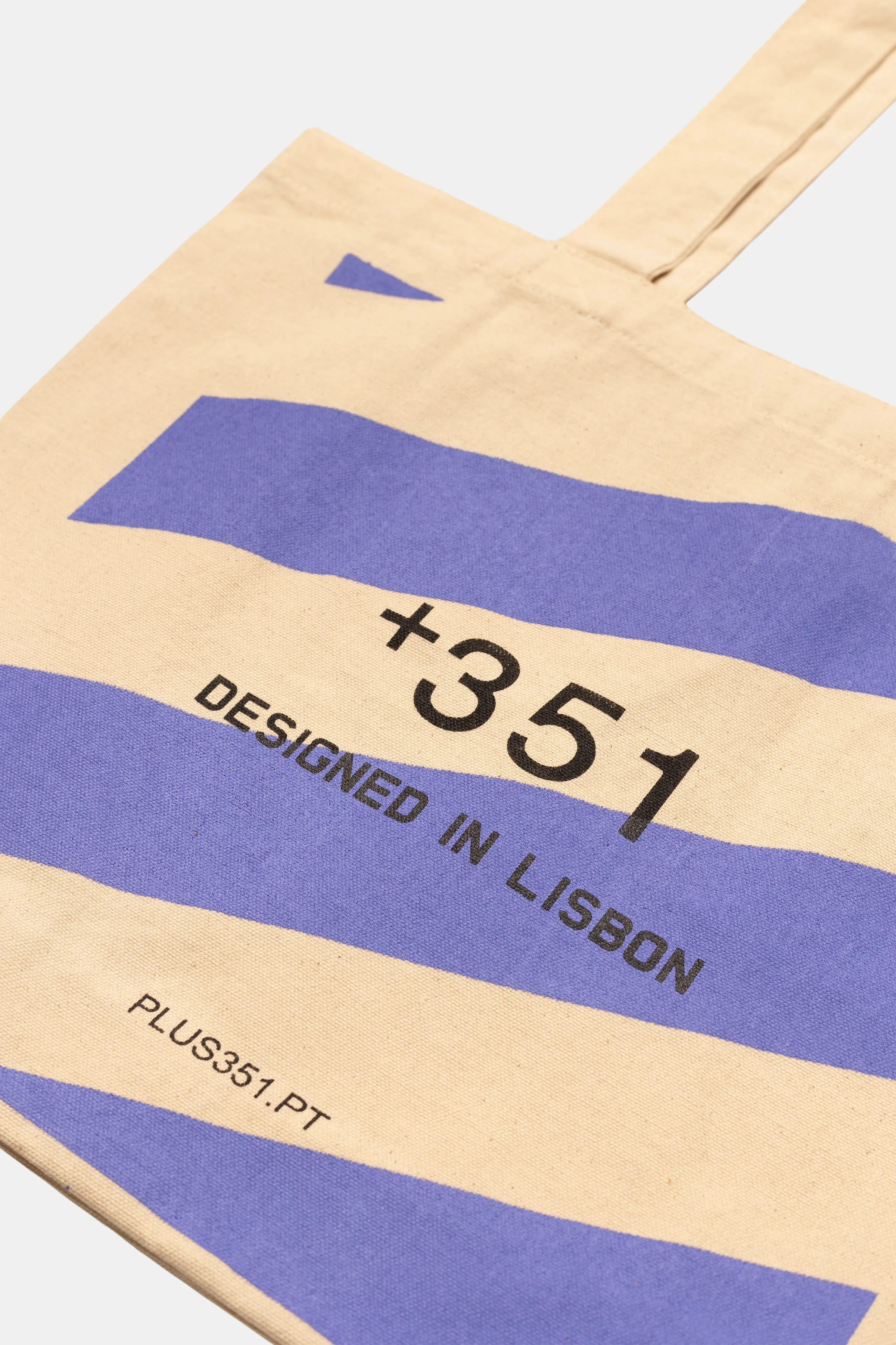 PURPLE STRIPES TOTE-BAG