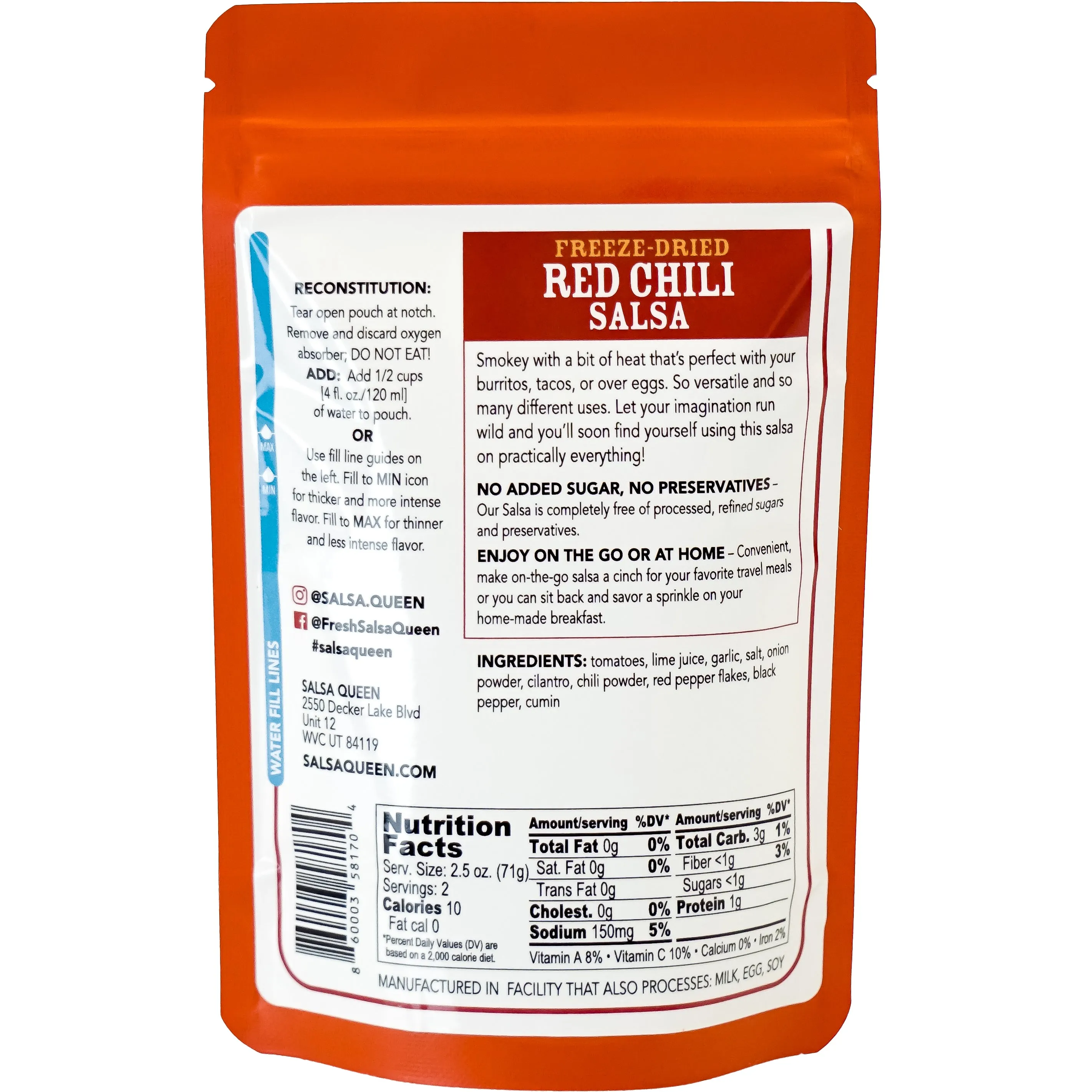 Retail 10-Case Pack - Freeze-Dry Red Chili