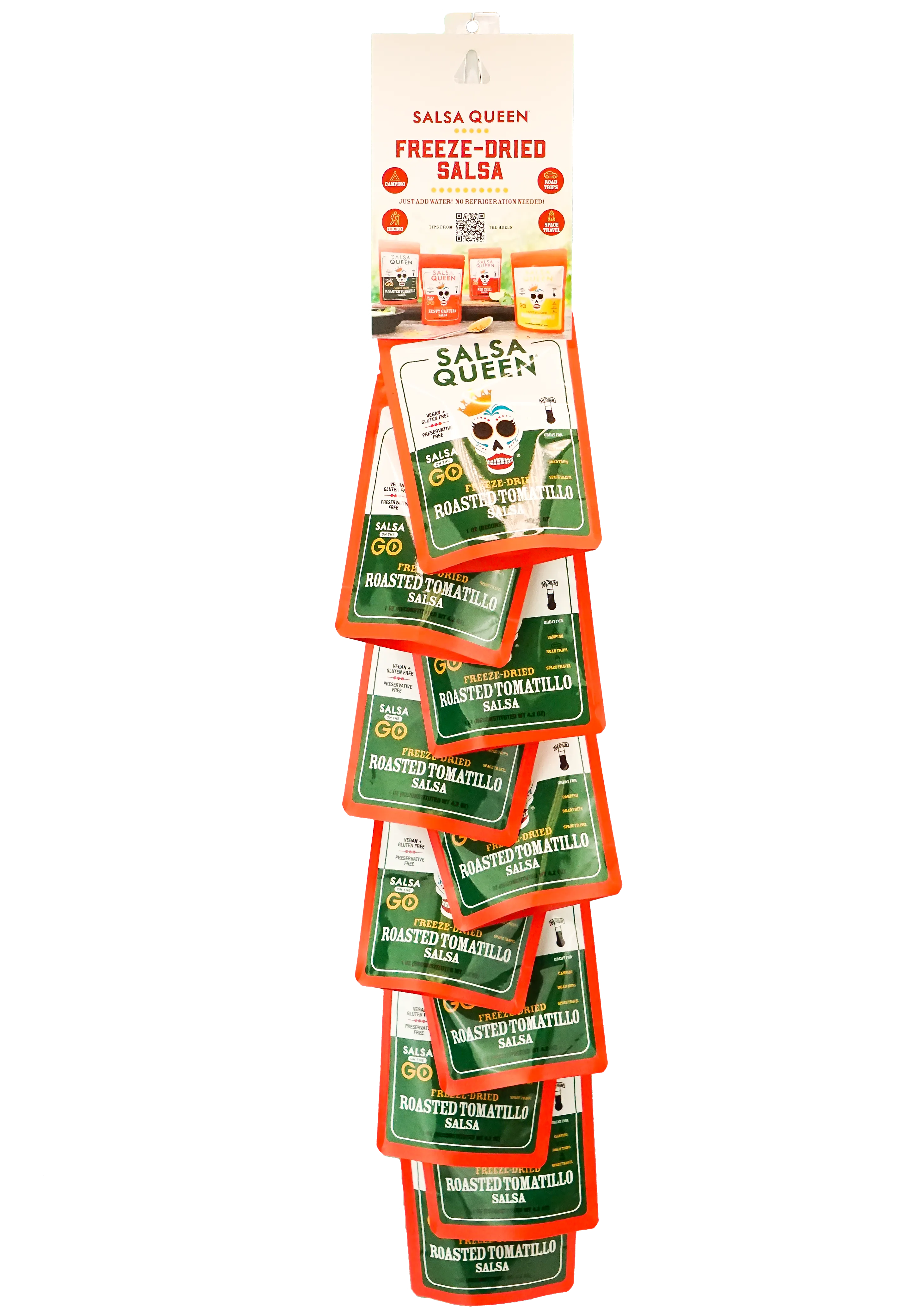 Retail 10-Case Pack - Freeze-Dry Roasted Tomatillo