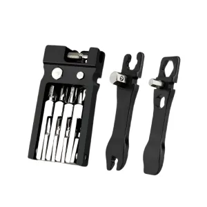 RIDERACE Bicycle Hex Spoke Wrench Foldable Multi Function Repair Tool Kit MTB Chain Cutter Mountain Road Cycle Bike Screwdriver