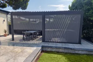 Rota Manual Louvered Pergola 3.6m x 7.2m