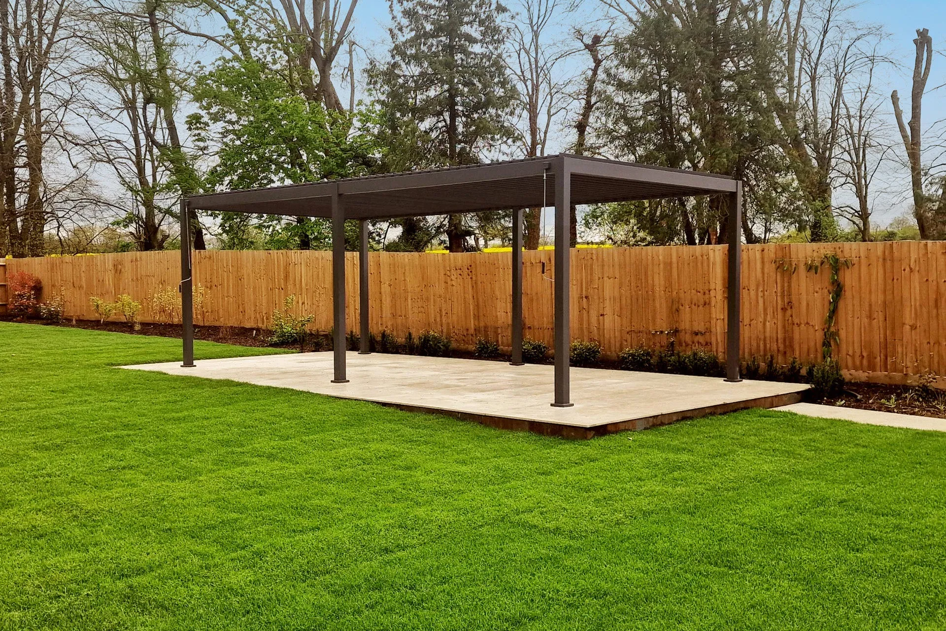Rota Manual Louvered Pergola 3.6m x 7.2m