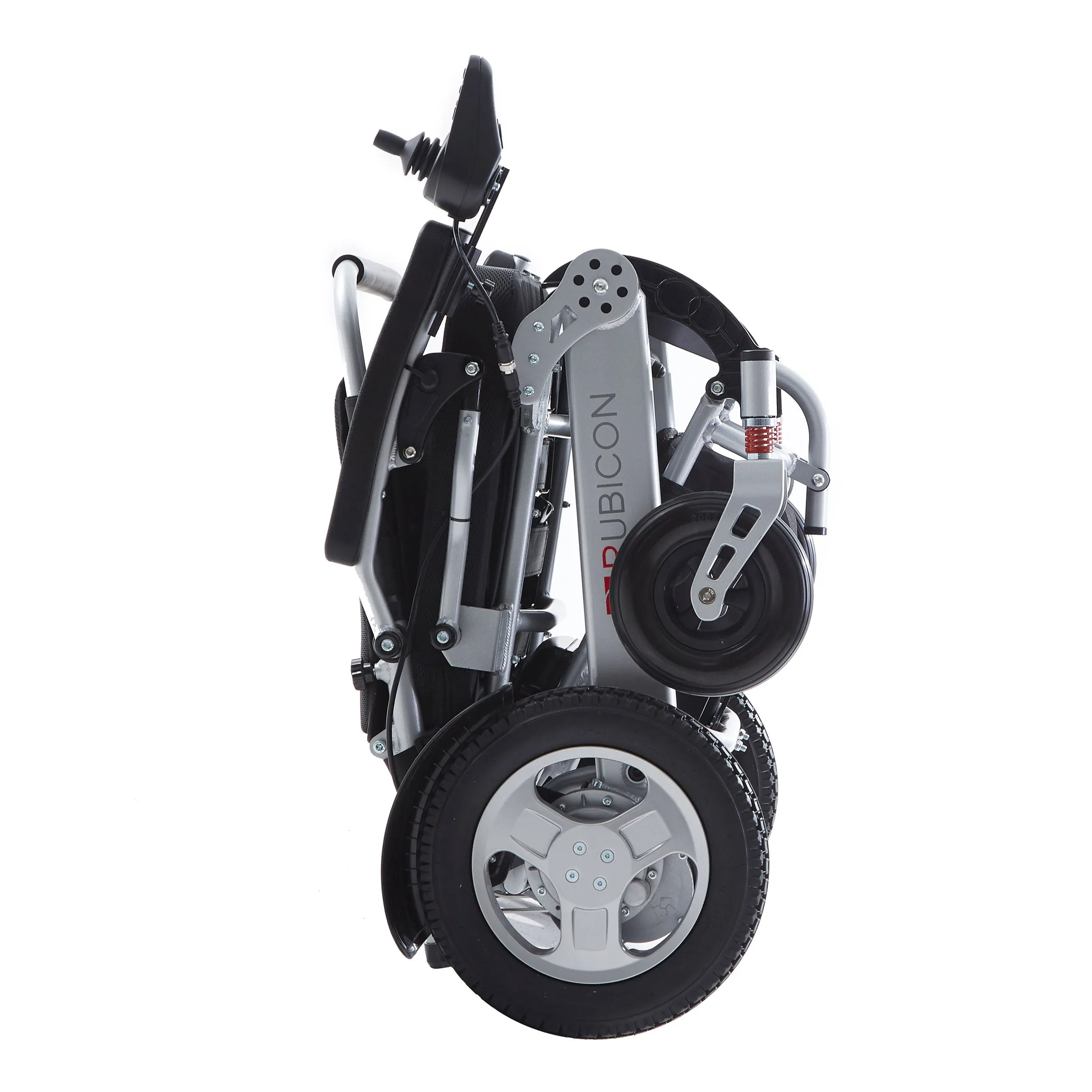 Rubicon DX12 - Deluxe Premium Electric Wheelchair with Brushless Dual Motors: High Quality, Long Range, Foldable | All Terrain Power Wheelchair