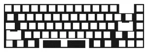 Savage65 6.25u FlexiEVA Plate Foam