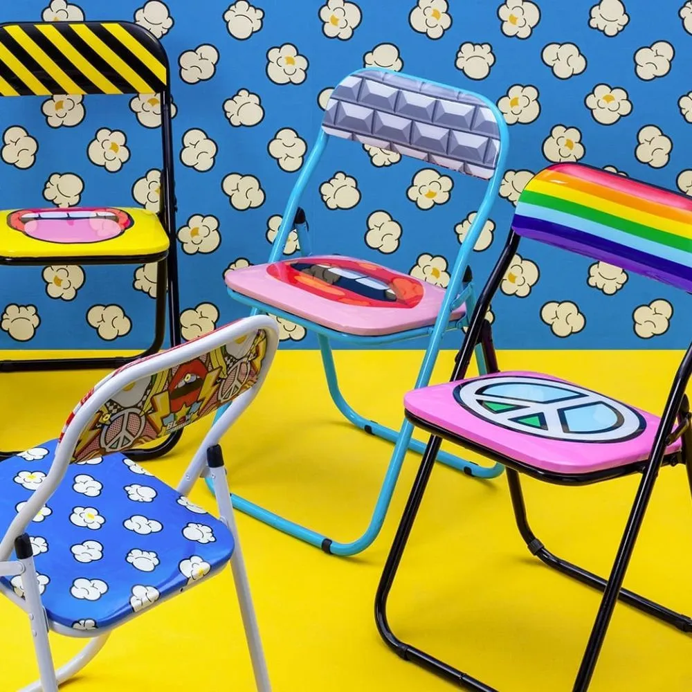 Seletti Blow Folding Chair Pop Corn
