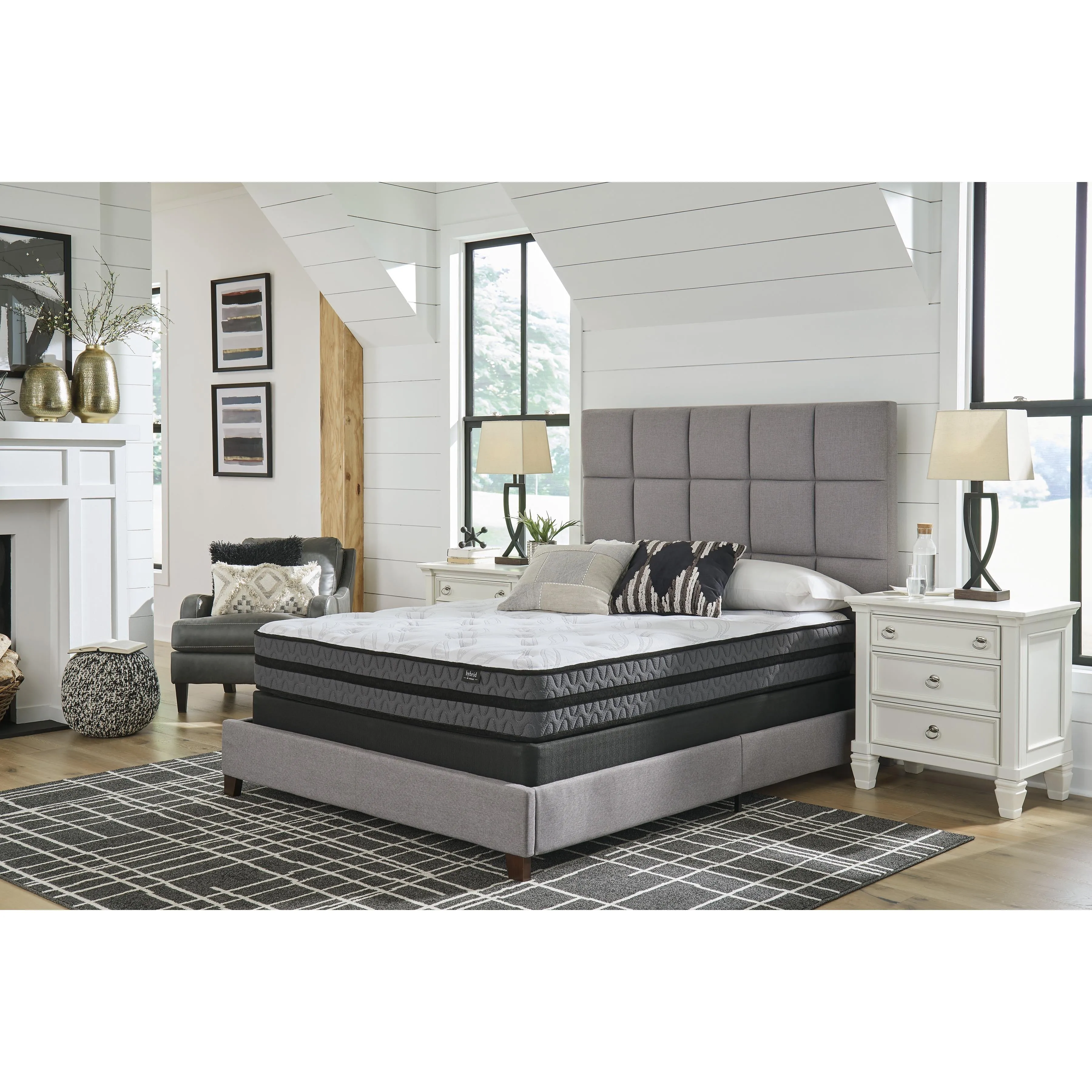 Sierra Sleep 10 Inch Pocketed Hybrid M58951 California King Mattress