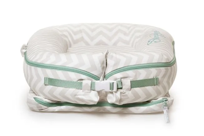 Sleepyhead Deluxe  Pod in Silver Lining (0-8 months)