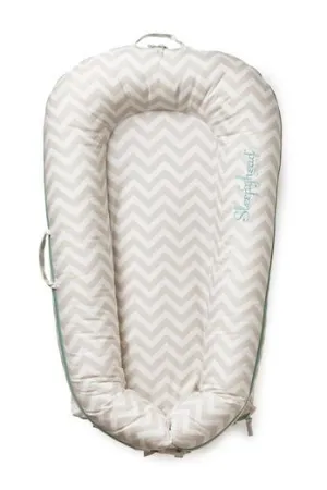 Sleepyhead Deluxe  Pod in Silver Lining (0-8 months)
