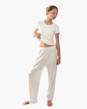Soft Touch Stretch Pant - Heather Grey
