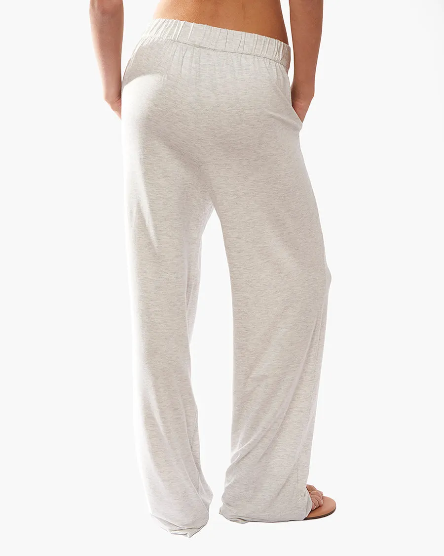 Soft Touch Stretch Pant - Heather Grey