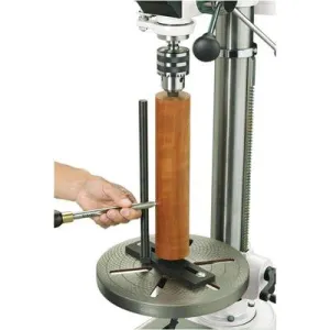Turn Your Drill Press Into A Vertical Wood Lathe Attachment Tool for Woodworking