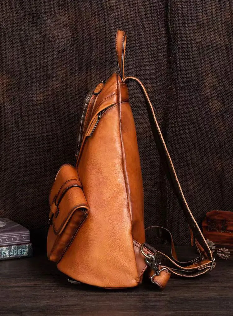 Vintage Women's Convertible Backpack Crossbody Sling Bag