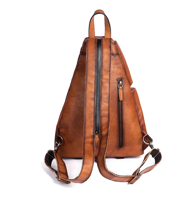 Vintage Women's Convertible Backpack Crossbody Sling Bag