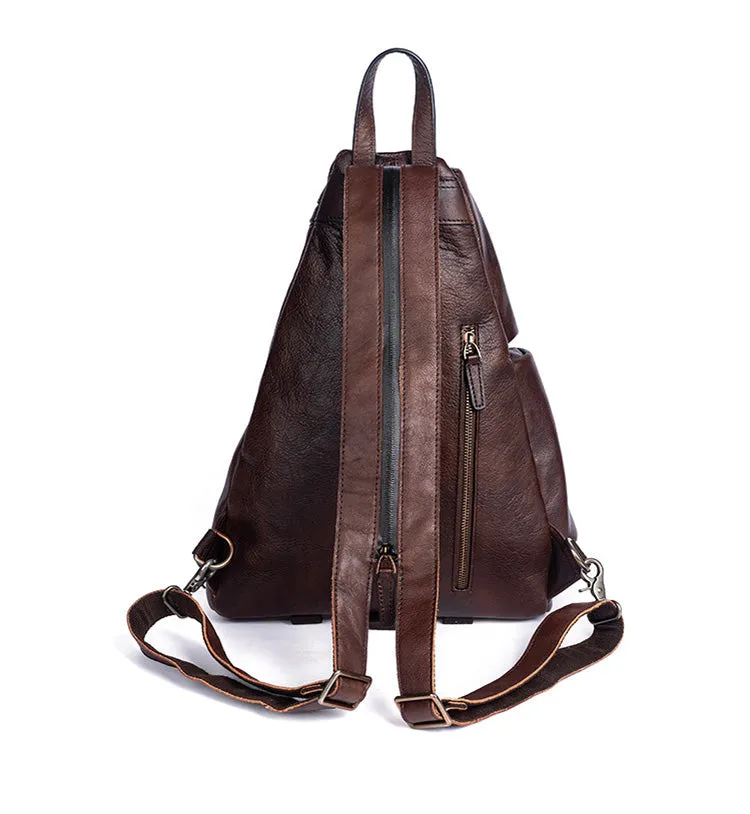 Vintage Women's Convertible Backpack Crossbody Sling Bag