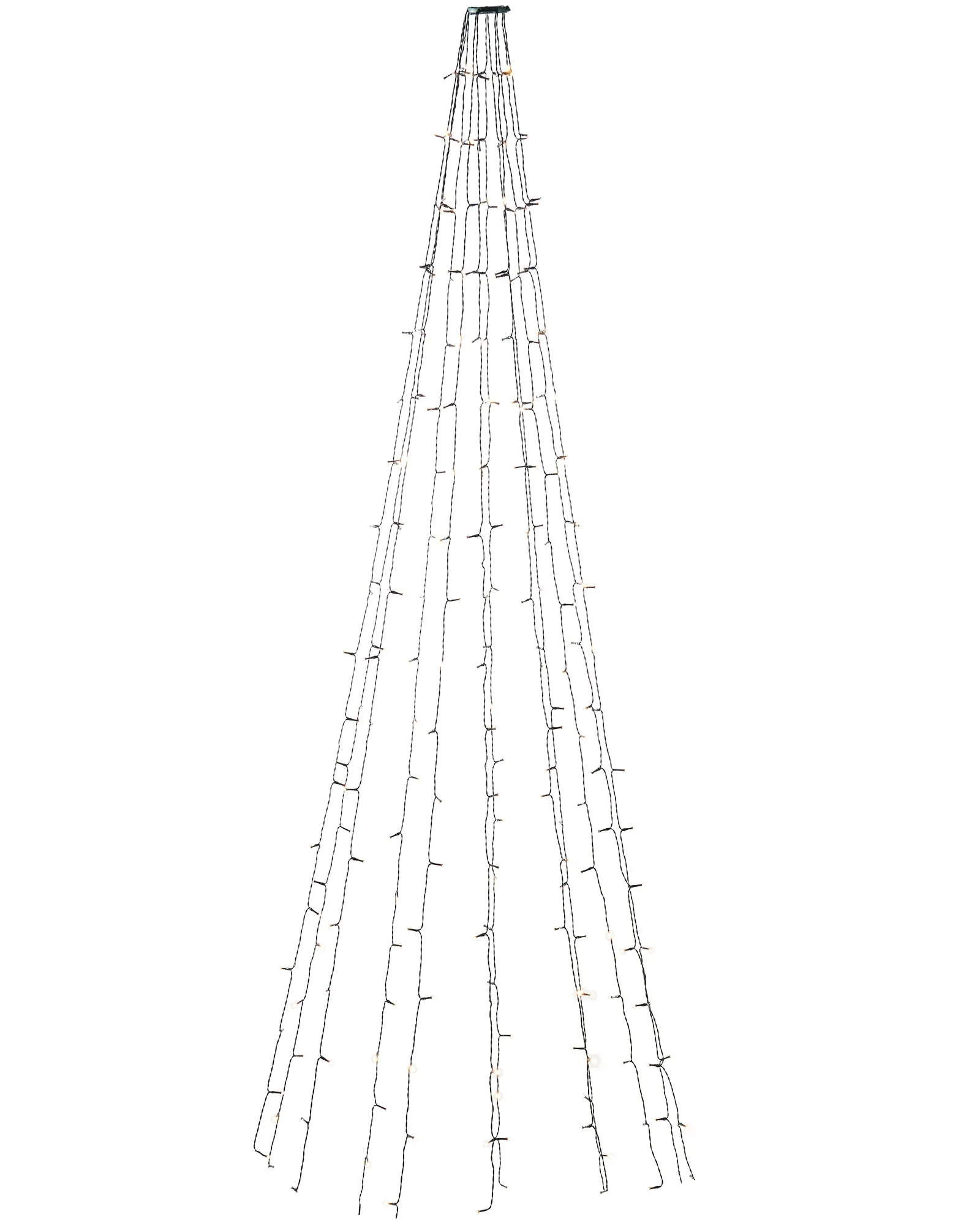 Warm White LED Christmas Tree Light String, 2 m