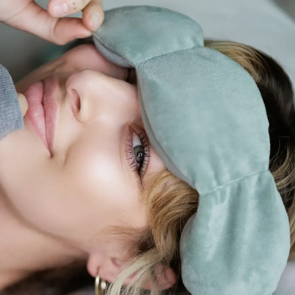 Weighted Sleep Mask - Sage